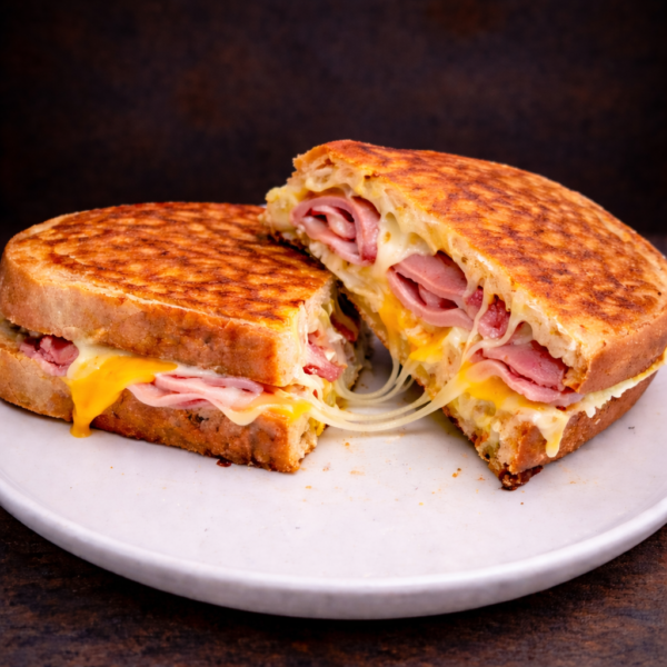 grilled cheese with ham