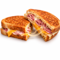 grilled cheese with ham