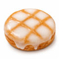 glazed waffle donut